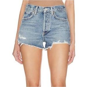 AGOLDE parker cutoff short